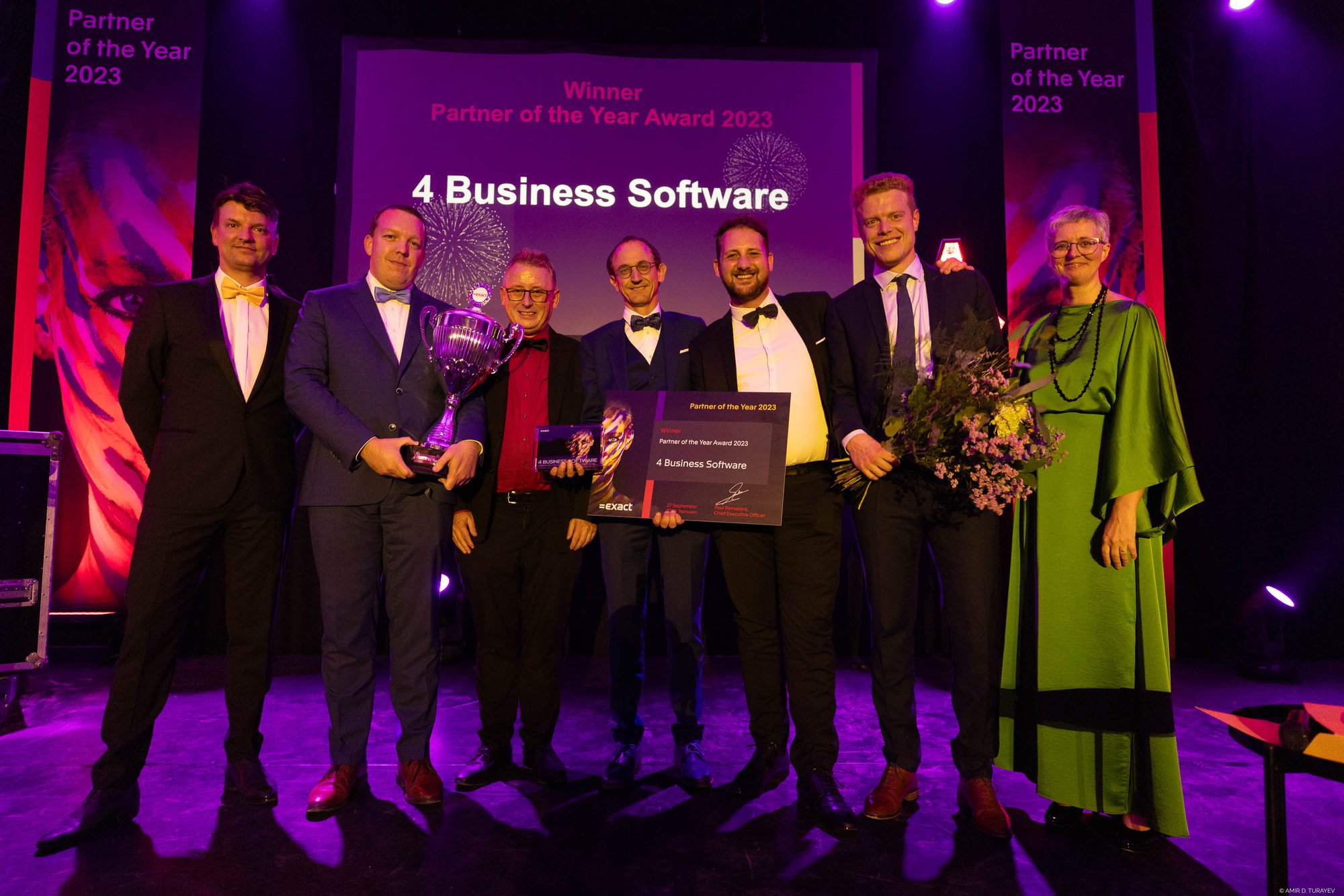 4 Business Software is Exact Partner of the Year 2023 cover