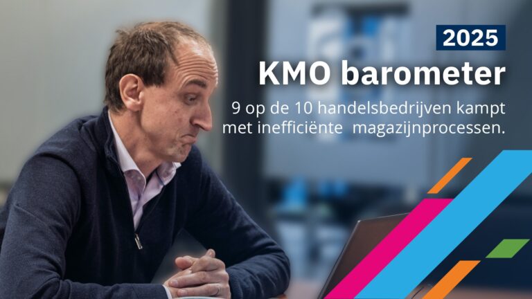KMO Barometer 2025: Handelsbedrijven worstelen met inefficiënte magazijnprocessen cover