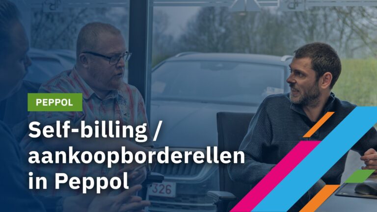 Self-billing (Aankoopborderellen) en Peppol cover